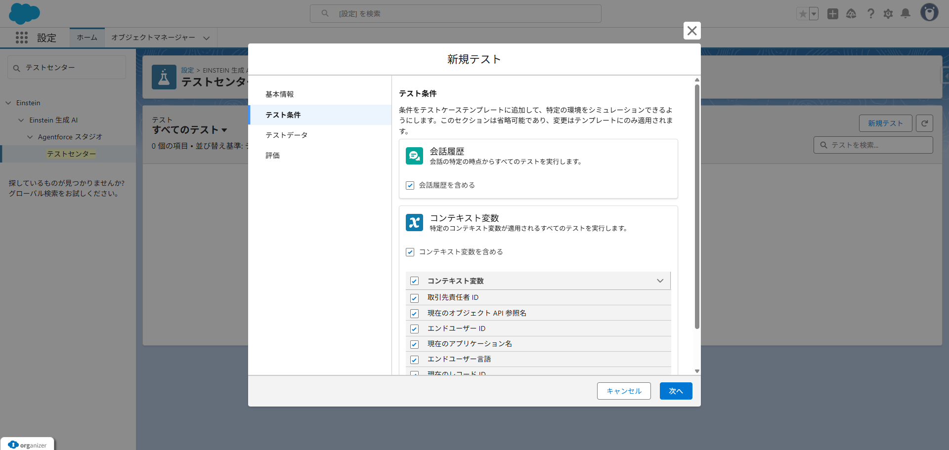 FireShot Capture 244 - テストセンター - Salesforce_ - [orgfarm-9a04bc6909-dev-ed.develop.lightning.force.com]